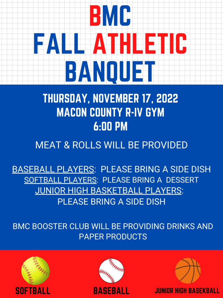 Fall Athletic Banquet