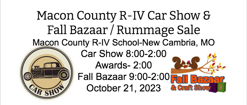Fall Bazaar/Car Show